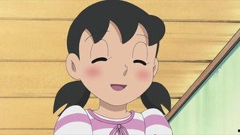 哆啦a梦静香图片,梦幻少女的温馨时光