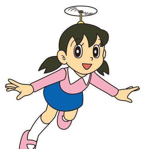 哆啦a梦静香图片,梦幻少女的温馨时光